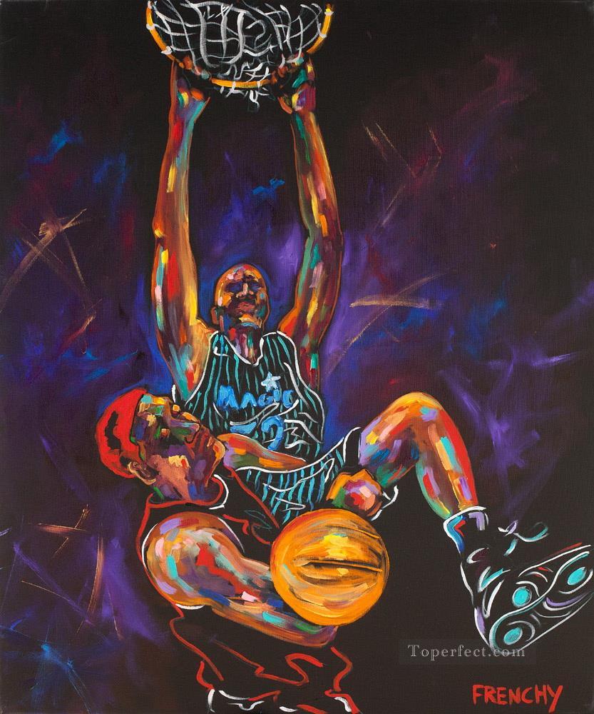 basketball 06 impressionists Oil Paintings